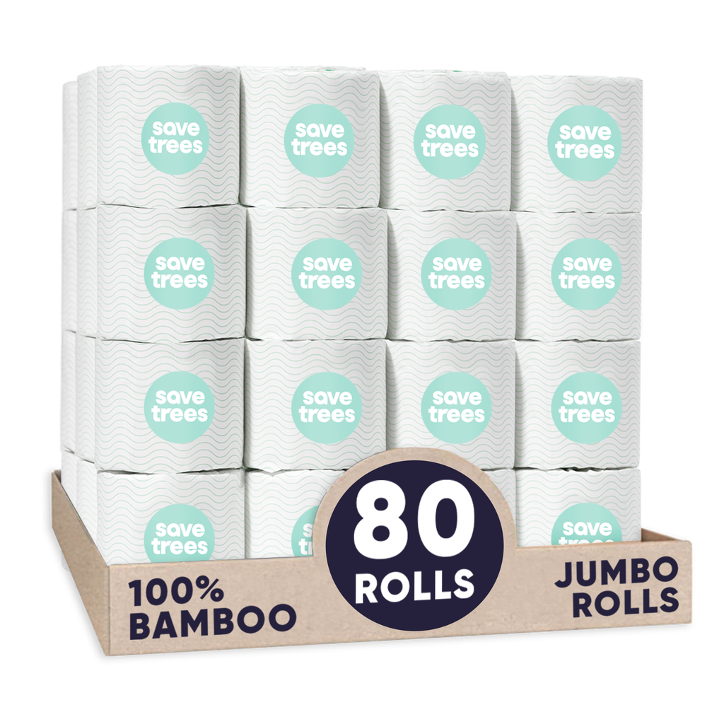 Toilet Paper - 300 sheets, 3-ply, 80 rolls per pack