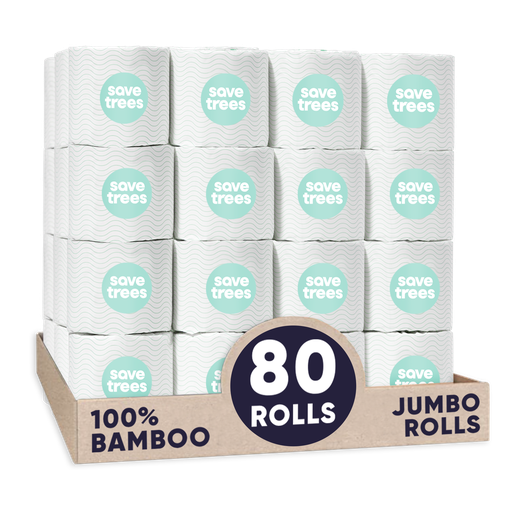 [RTP-80PK] Toilet Paper - 300 sheets, 3-ply, 80 rolls per pack
